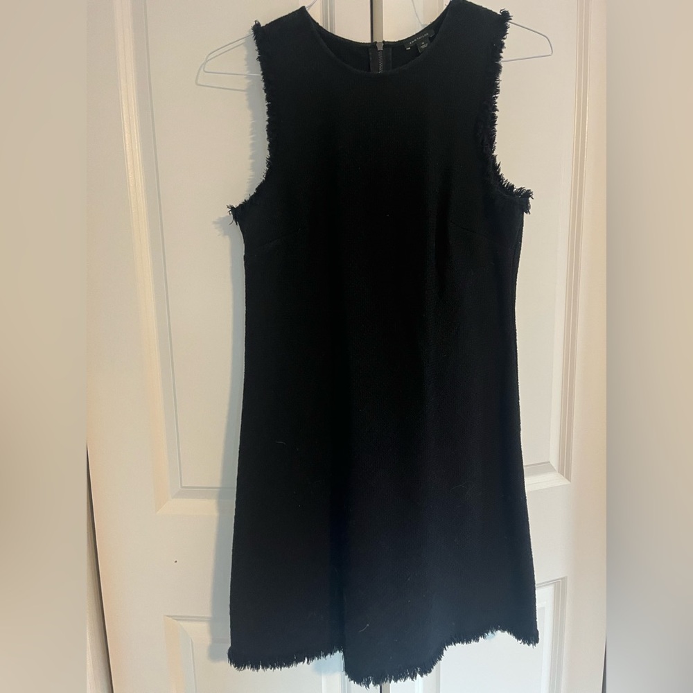 Ann Taylor Elegant Black Sleeveless Dress